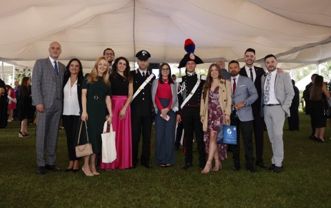 Mirko Costa, Pamela Flores, Nicolle Massu, Guillermo Brito, Verónica Calderón, Toni Santia, Isabel Espinosa, Andreas Billi, Laura Aponte, Paul Naranjo, Luis Eduardo Ynciarte y Mauricio Rodriguez