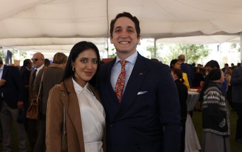 Francia Drouet y Nino Cassanello.