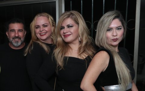 Fernando Salazar, Norka Esparza, Liuba Gagliardo y Julissa Carriel.