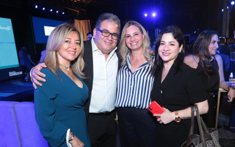 Diana Erazo, Alberto Wier, Cinthya Barciona y Ruth Bedoya.