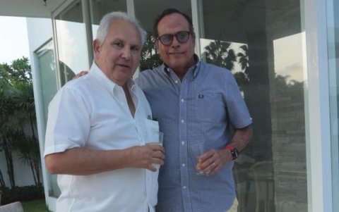 Fernando Uribe y Luiggi Pazmiño.