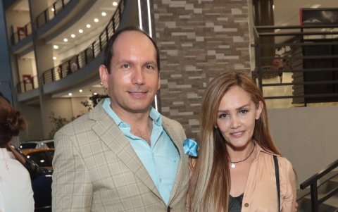 Eliseo Mosconi y Janeth Aguirre.