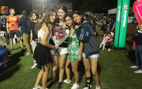 Cayetana Patiño, Luciana Baquerizo, Mía Echeverría y Daniella Massuh.