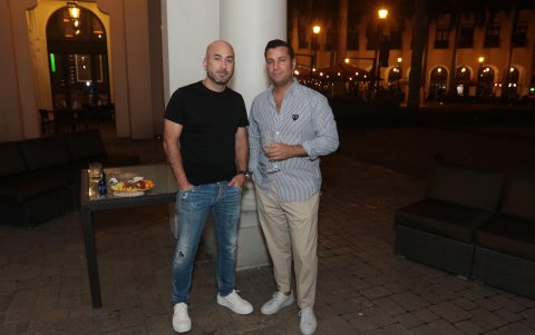 Óscar Plaza y Michele Sensi-Contugi.