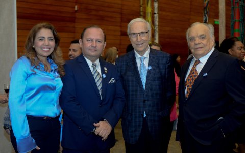 Martha Rizzo, Guido Poveda, Rodolfo Ceprián y Jaime Damerval.