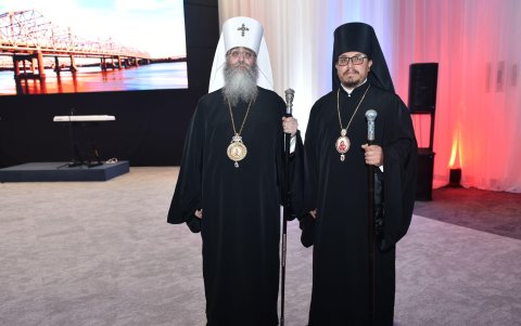 Chrysostomos (Celi) y Abraham Sarabia.