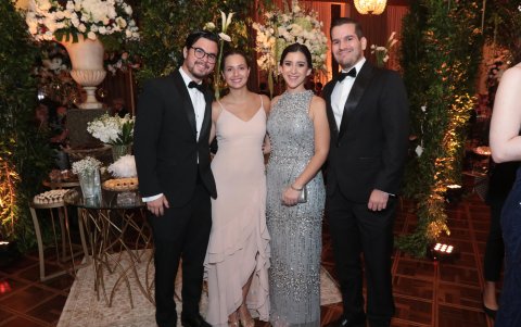 Juan Diego Loor, Doménica Piana, María Paula. Valverde y José Mancheno.