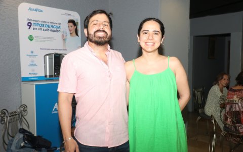 Óscar Guerrero y Natalia Orozco.