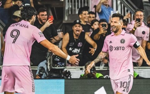 Leonardo Campana jugó con Lionel Messi en el Inter Miami.