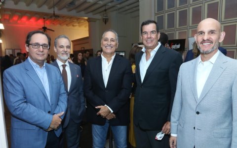 Giovanni Ginatta, Francisco Nugué, Bruno Leone, Eduardo Peña y Juan Carlos Díaz-Granados.