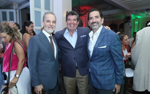Francisco Nugué, Fernando Salvador y Luis Eduardo García.