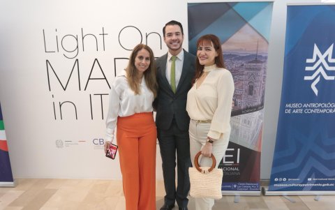 Gabriela Cartagena, Luis Eduardo Ynciarte y Brenda Terán.