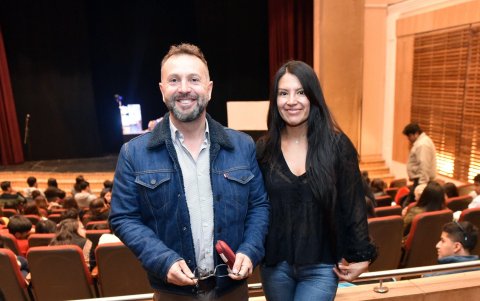 Francisco Barrio y Patricia Cuacuango.