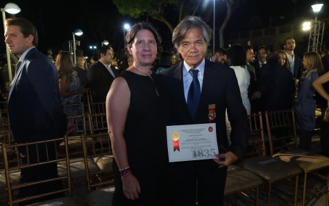 Lucía Rodríguez y Marlon Lama.