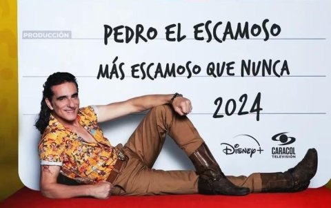 Pedro el escamoso, en el promocional de la nueva temporada.