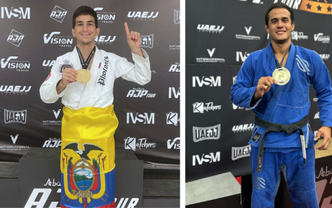 Enrique Guerrero y Adrián Torres pelearon el Mundial en 2023.