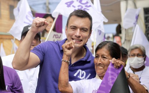 Daniel Noboa fue electo presidente en las elecciones extraordinarias de 2023.