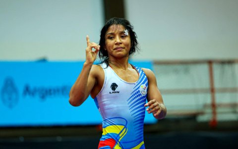 Lucía Yépez ha demostrado su gran nivel en la élite de la lucha.