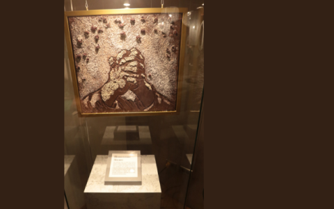 Esta obra pertenece a la serie Hermano Pueblo, del artista plástico cubano Saidel Brito.