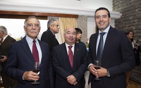 Paco Moncayo, Fernando Yépez y Genaro Baldeón.