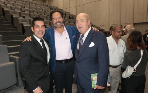 Raúl Ledesma, Carlos Ortega y Reynaldo Huerta.