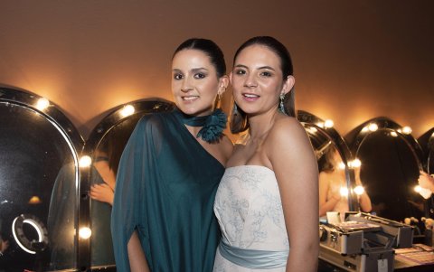 Daniela Arteta y Emilia Chávez.