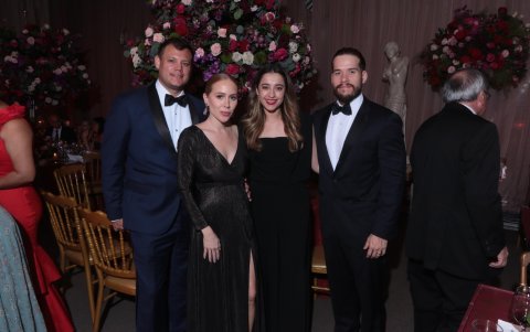 Juan Ycaza, Lu Romero, Analí Bustos y Gabriel Lama.