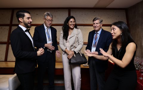 Enrico Galletti, Keith Armittage, Gina Nohelia González, Robert Salata y Daniela Domínguez.
