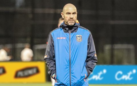 El español Félix Sánchez es el director técnico en la selección de fútbol de Ecuador.