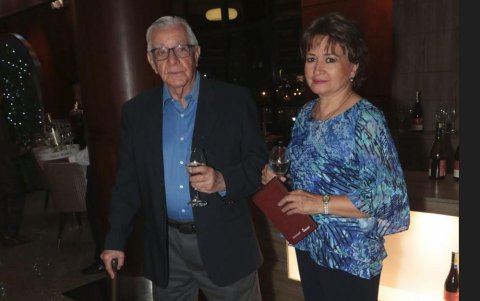 Jorge Egas Peña y Lupe Buendía de Egas.