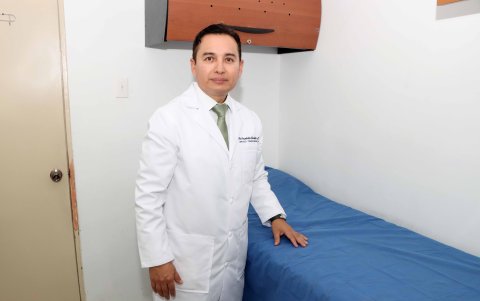 Franklin Encalada Calero fue gerente del Hospital Universitario de Guayaquil.