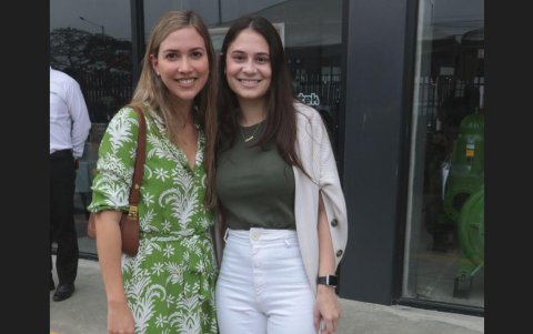 Micaela Baduy e Isabella Yépez.
