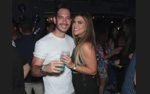 Jaime Viteri y Priscila Pincay.