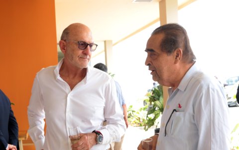 Tommy Schwarzkopf y Ramón Sonnenholzner.