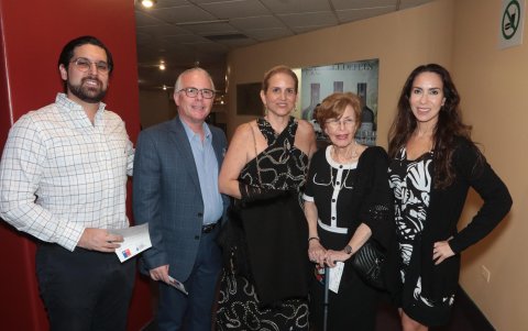 Francisco Jarrín, Javier Tola, Jimena Babra de Tola, Adela de Tola, Ana Cristina Subía de Jarrín.