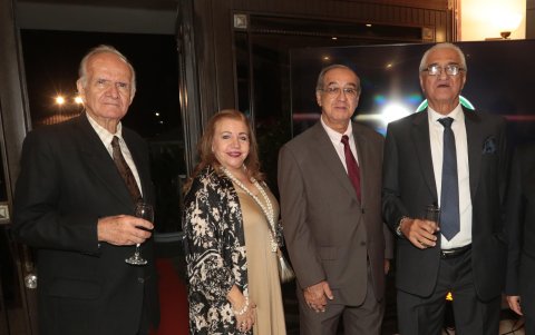 Antonio Chedraui,, Fadua Aucar, Jorge Jiménez y Félix Gelo Z.