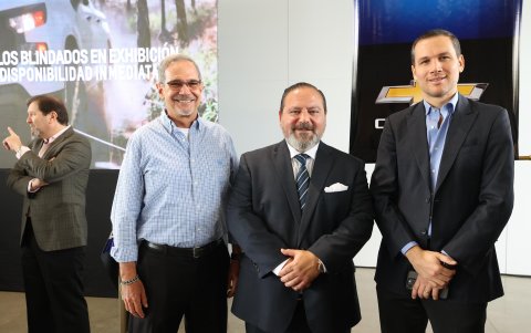 Gunter Pries, Xavier Molestina y Tony Wiener.