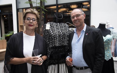 Amparo Ponce y Mauricio Ledesma.