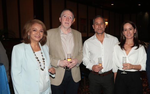 Luz Marina López, Joaquín Mussfeldt, Juan Carlos Hansen-Holm y Gabriela Rendon.
