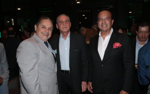 Ramiro Viteri, José Solines y Feryala Quijano.
