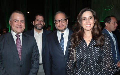 Jorge Mancheno, Fernando Navarro, Xavier Roche y Mónica Estrada.