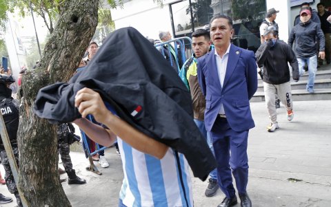 Terán y otra veintena de detenidos se enfrentaron este 14 de diciembre a la formulación de cargos.