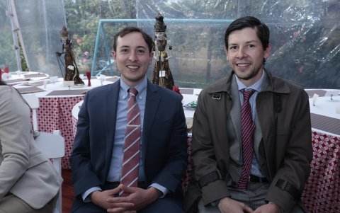 David de los Reyes y René Naranjo.