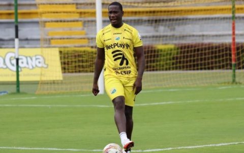Kunty Caicedo estuvo en Atlético Huila en 2023
