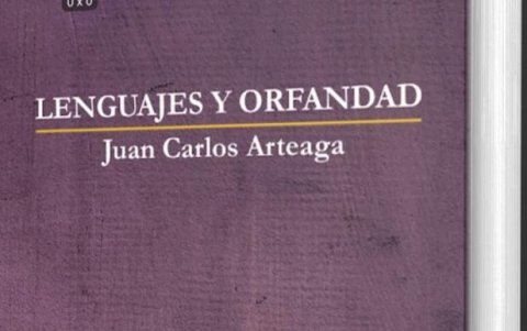 Portada de la obra 'Lenguaje y orfandad'..
