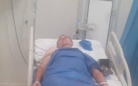 Simón Parra visita todas las semanas el hospital por su tratamiento.