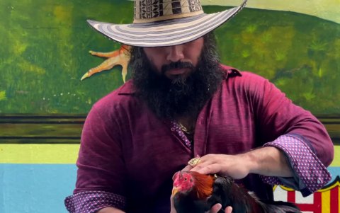 José Macías Villamar, alias Fito, en una captura de un video publicado en Youtube.