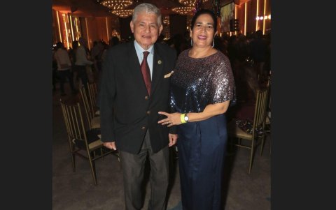 Bolívar Moreno y Peggy de Moreno.