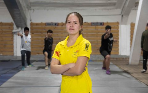 María Sol Naranjo es una de las grandes promesas del pentatlón moderno.