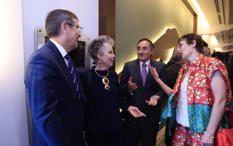 Javier Rodríguez, Ana Cristina Pérez, Andrés Rodríguez y Cornelia Dingler.